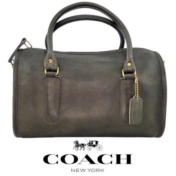 Coach Handbags - AUTHENTICATED Vintage Madison Satchel - Gray